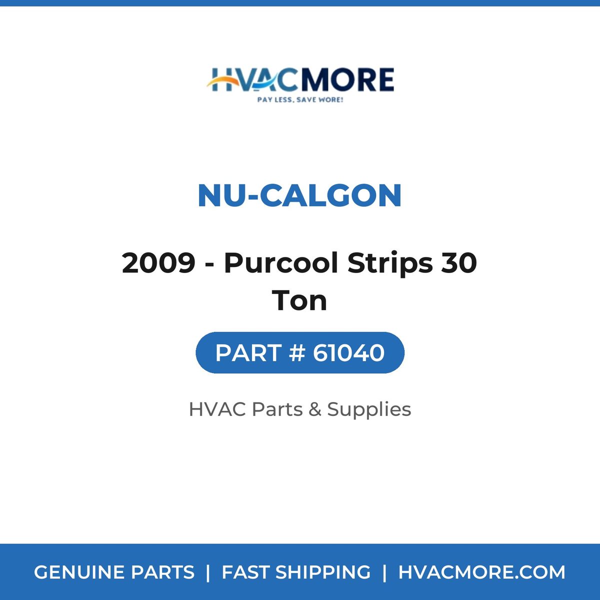 Nu-Calgon 2009 - Purcool Strips 30 Ton 61040