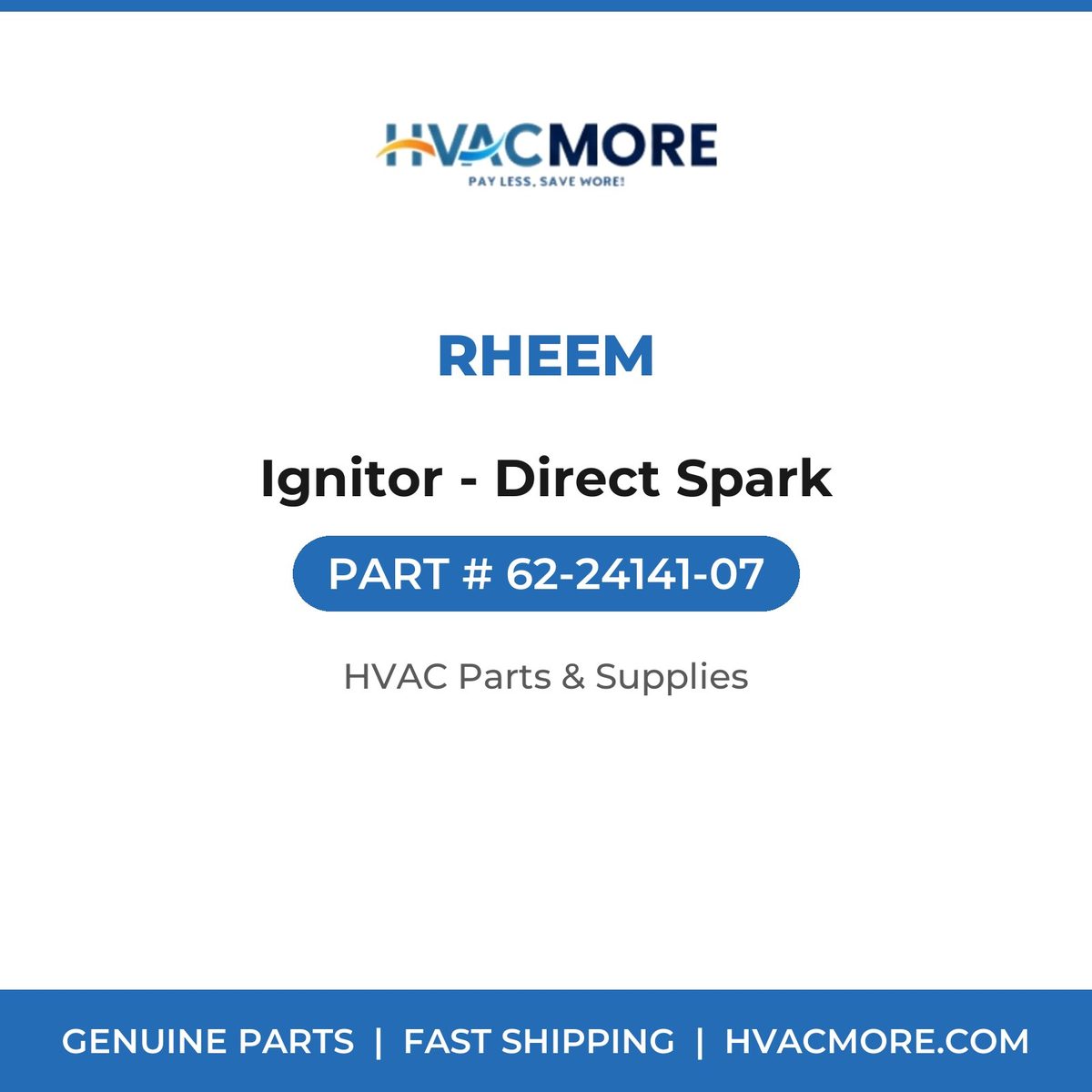 Rheem Ignitor - Direct Spark 62-24141-07