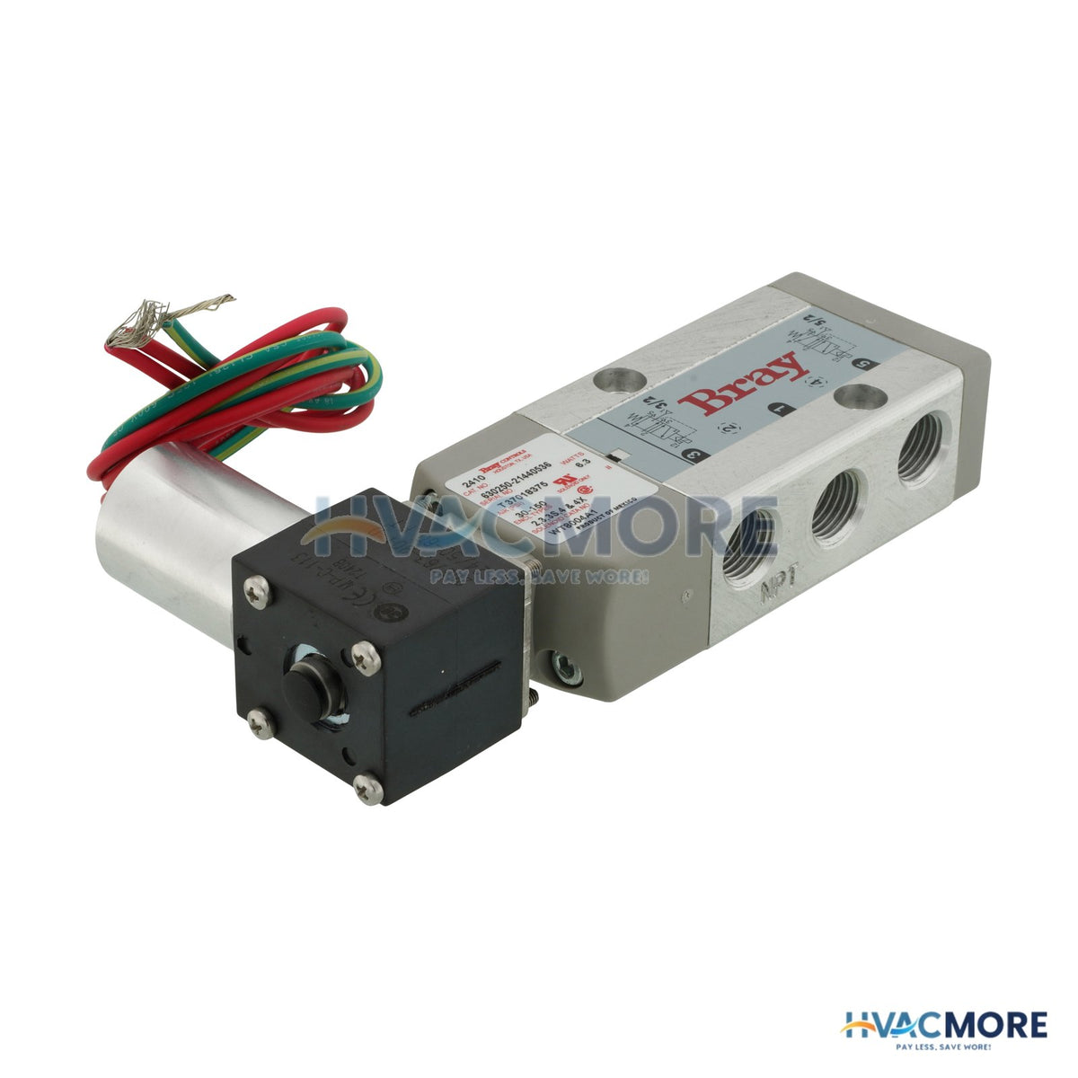 Bray 24V Solenoid NEMA4 For 92/93 Act 630250-21440536