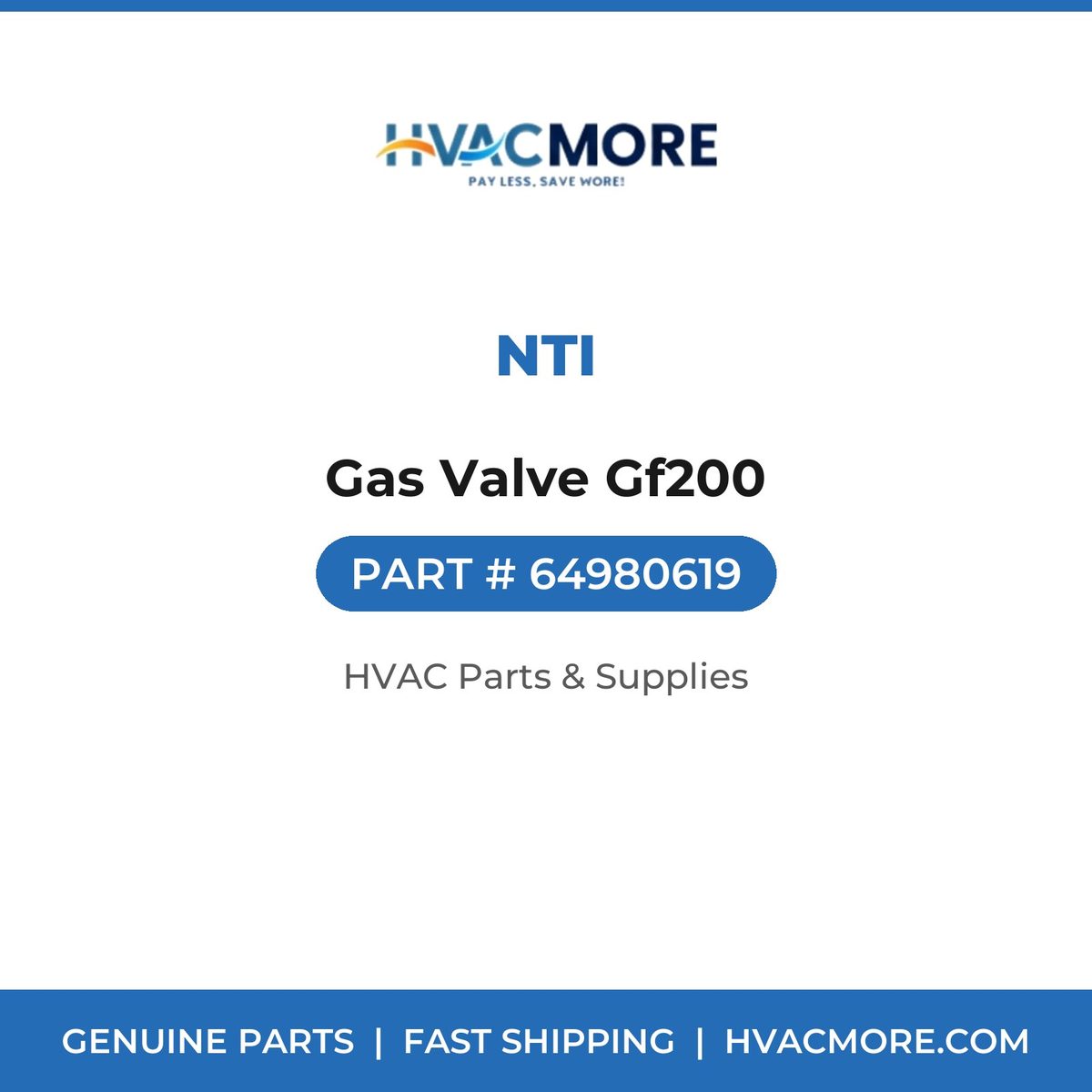 NTI Gas Valve Gf200 64980619