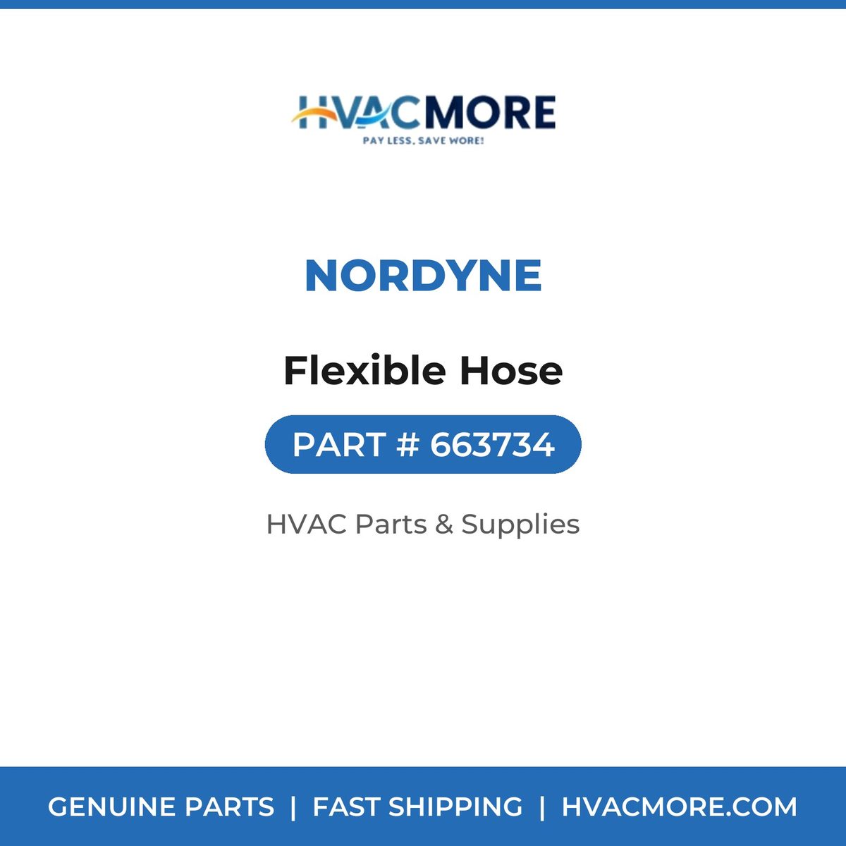 Nordyne Flexible Hose 663734