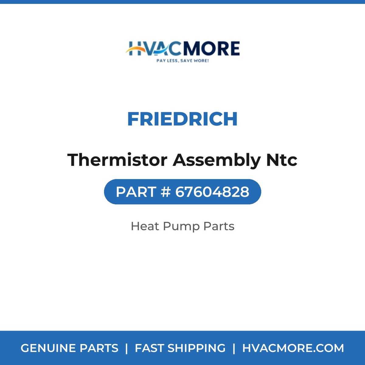 Friedrich Thermistor Assembly Ntc 67604828