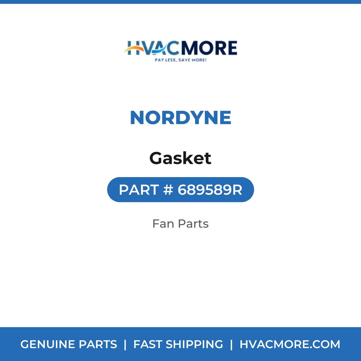 Nordyne Gasket 689589R
