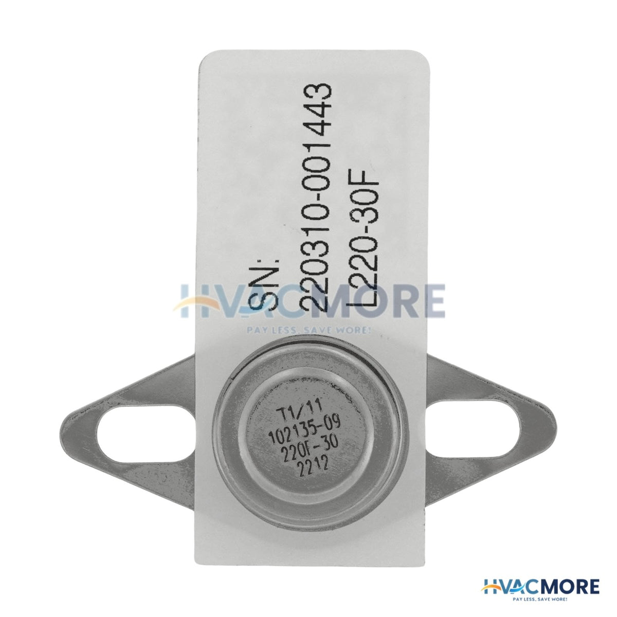 Lennox L220-30 Limit Switch 69W42