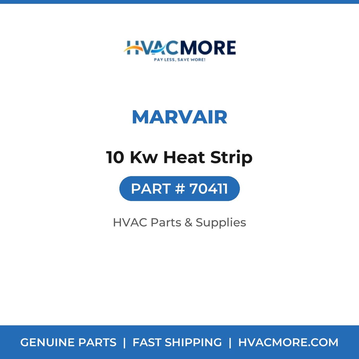 Marvair 10 Kw Heat Strip 70411