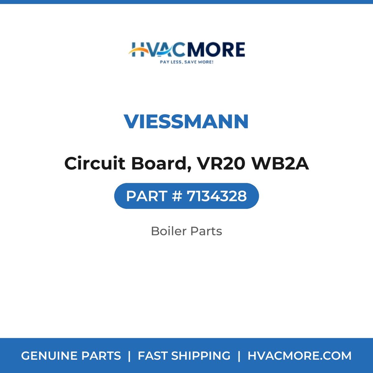 Viessmann Circuit Board, VR20 WB2A 7134328