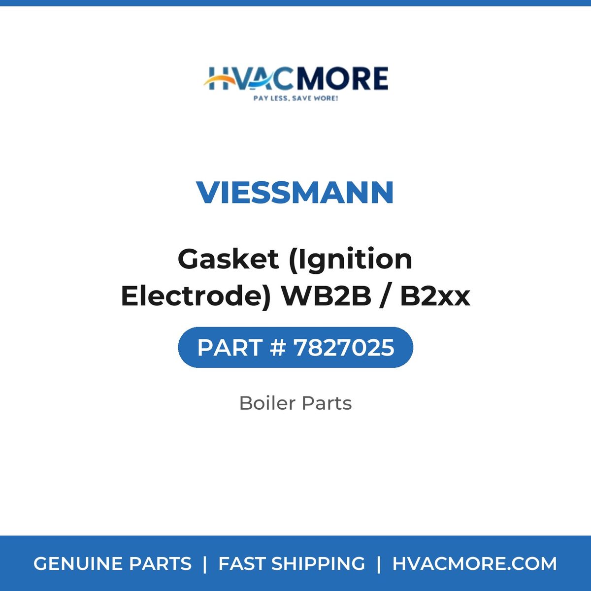 Viessmann Gasket (Ignition Electrode) WB2B / B2xx 7827025