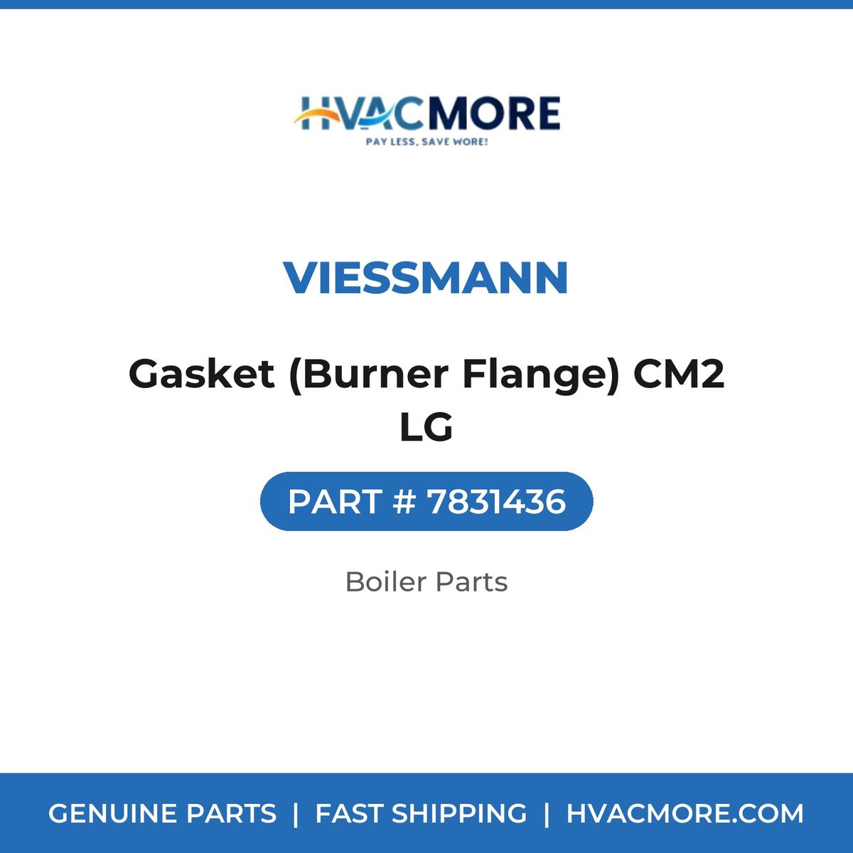 Viessmann Gasket (Burner Flange) CM2 LG 7831436