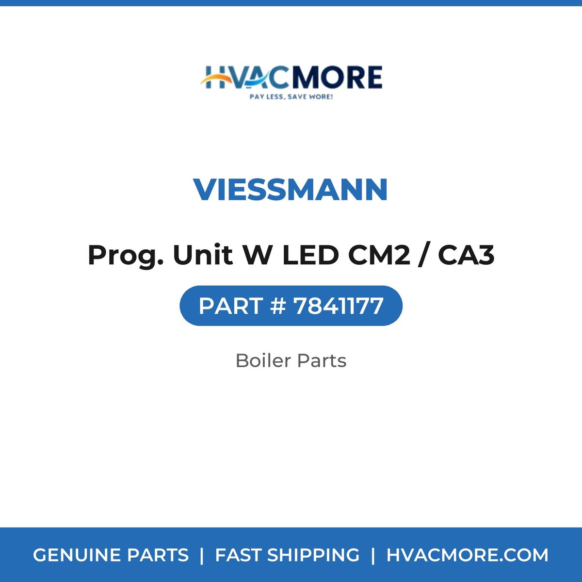 Viessmann Prog. Unit W LED CM2 / CA3 7841177
