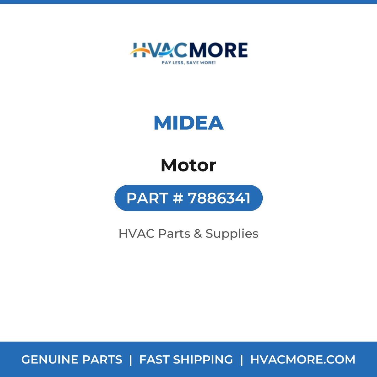 Midea Motor 7886341