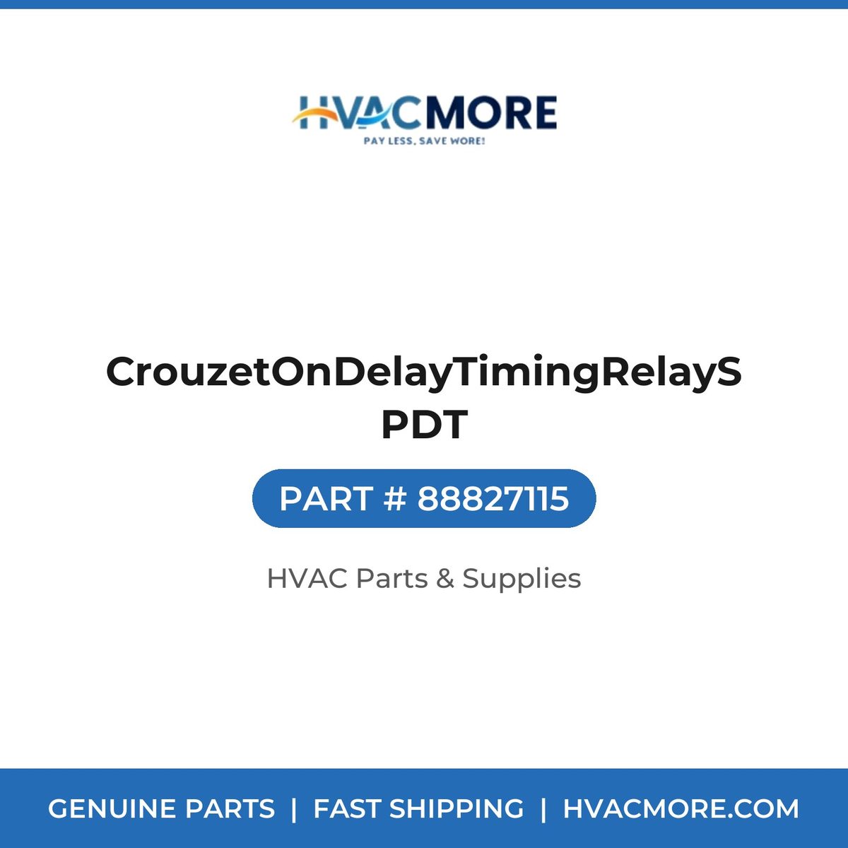 CrouzetOnDelayTimingRelaySPDT 88827115