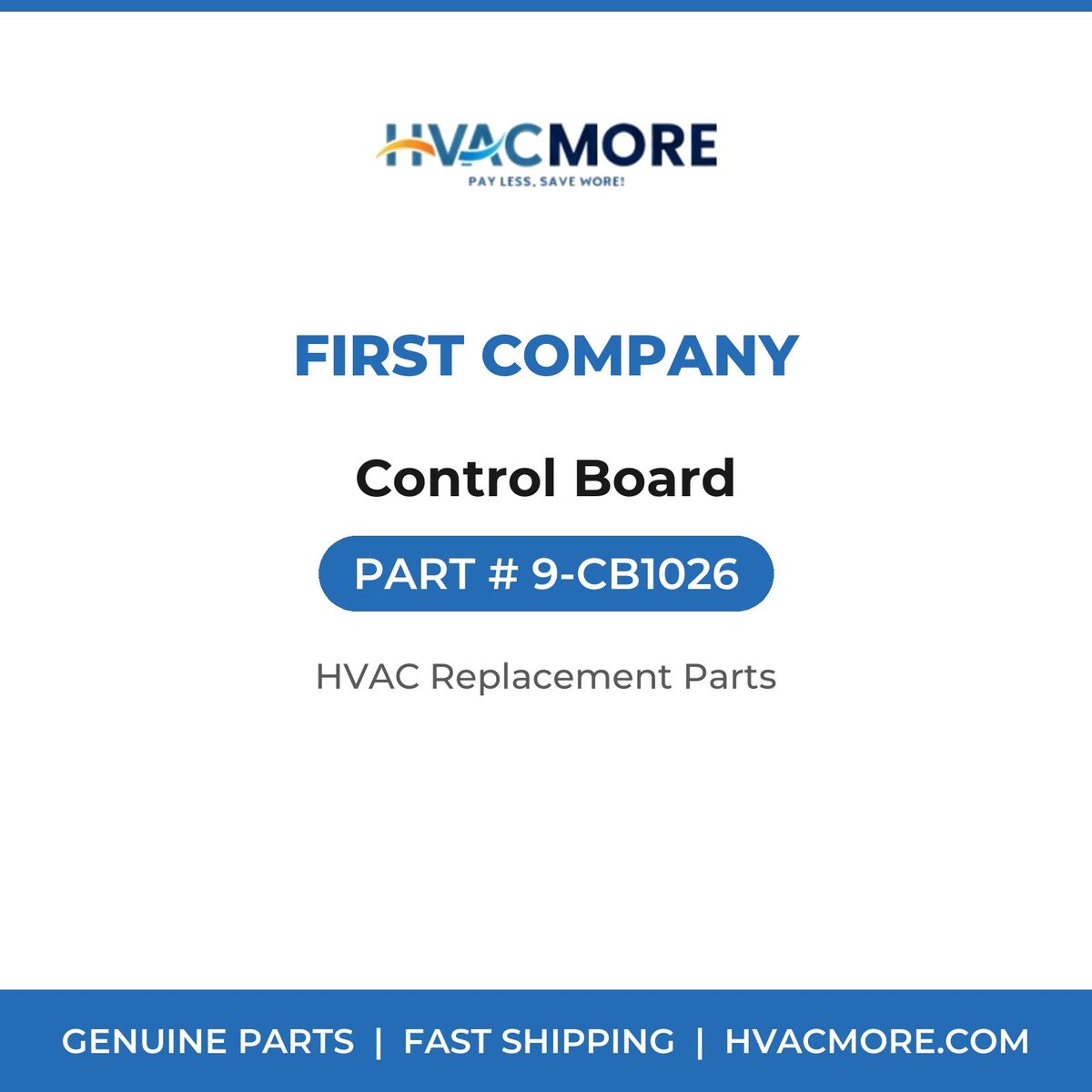 First Company Control Board 9-CB1026