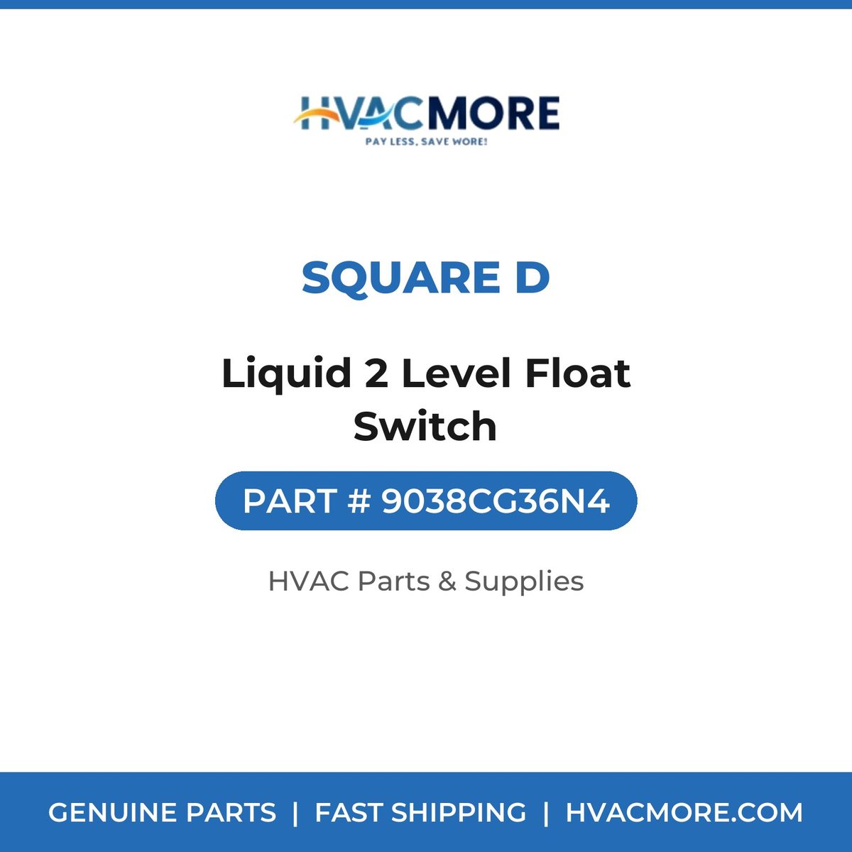 Square D Liquid 2 Level Float Switch 9038CG36N4