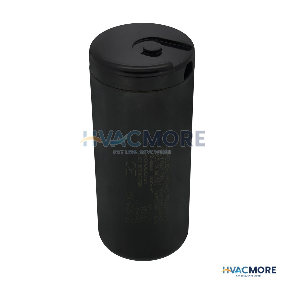 Copeland 72-86 MFD Round Start Capacitor (330V) 914-0008-74
