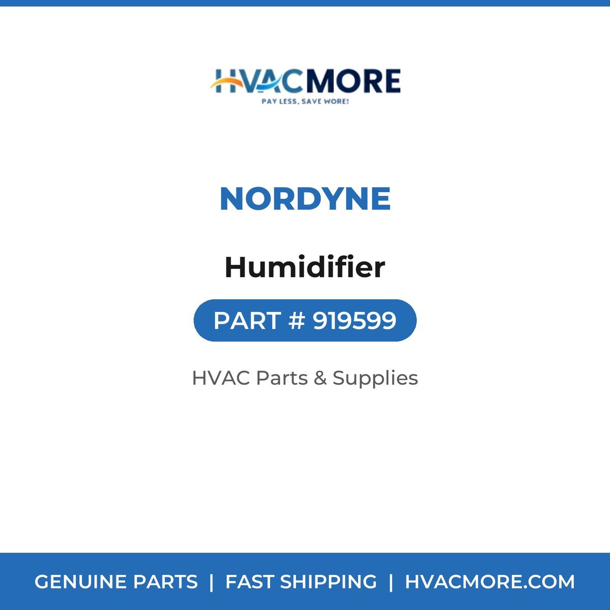 Nordyne Humidifier 919599
