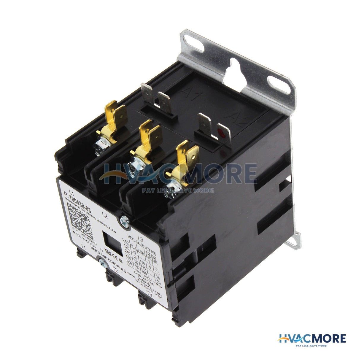 Lennox 24V, 25 Amp 3 Pole Contactor 95M57
