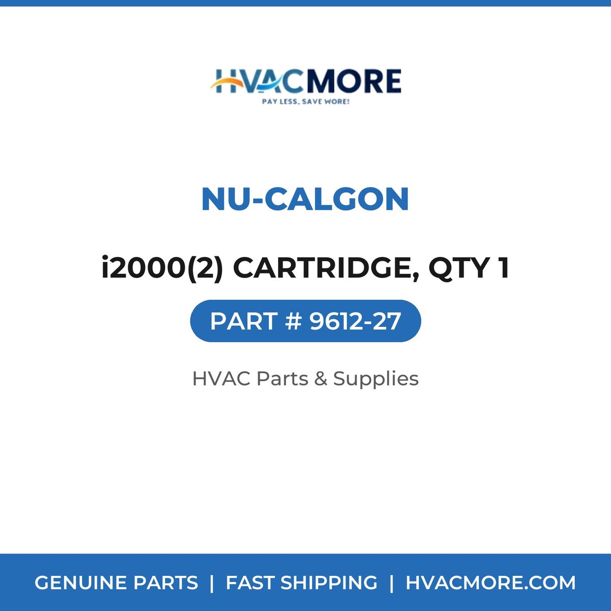 Nu-Calgon i2000(2) CARTRIDGE, QTY 1 9612-27