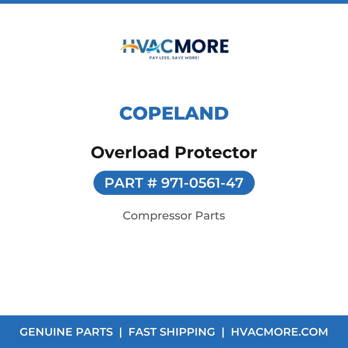 Copeland Overload Protector 971-0561-47