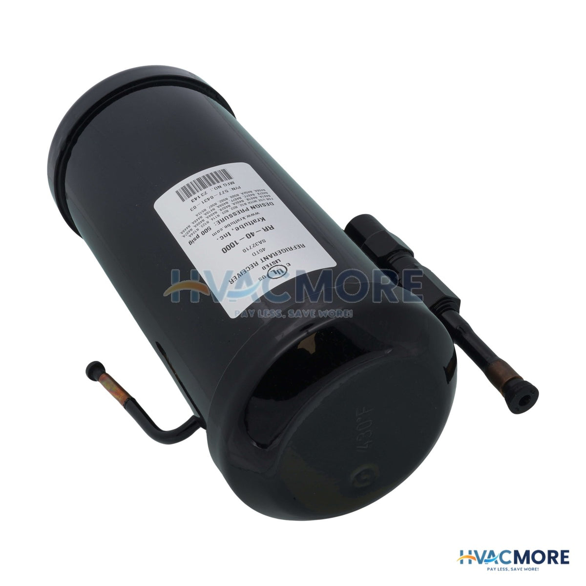 Copeland Liquid Receiver Tank Assembly 977-0431-03