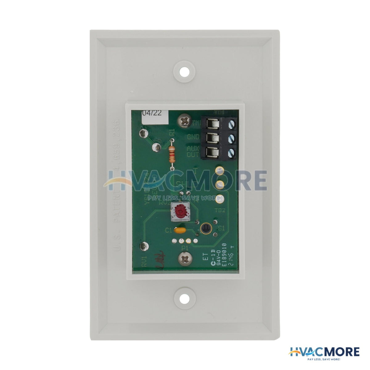 AAON Room Sensor W/ Override & Setpoint ASM01643