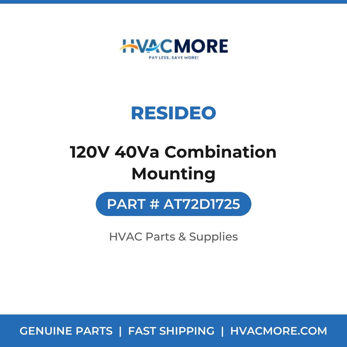 Resideo 120V 40Va Combination Mounting AT72D1725