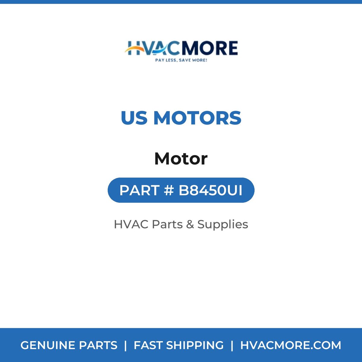 US Motors Motor B8450UI