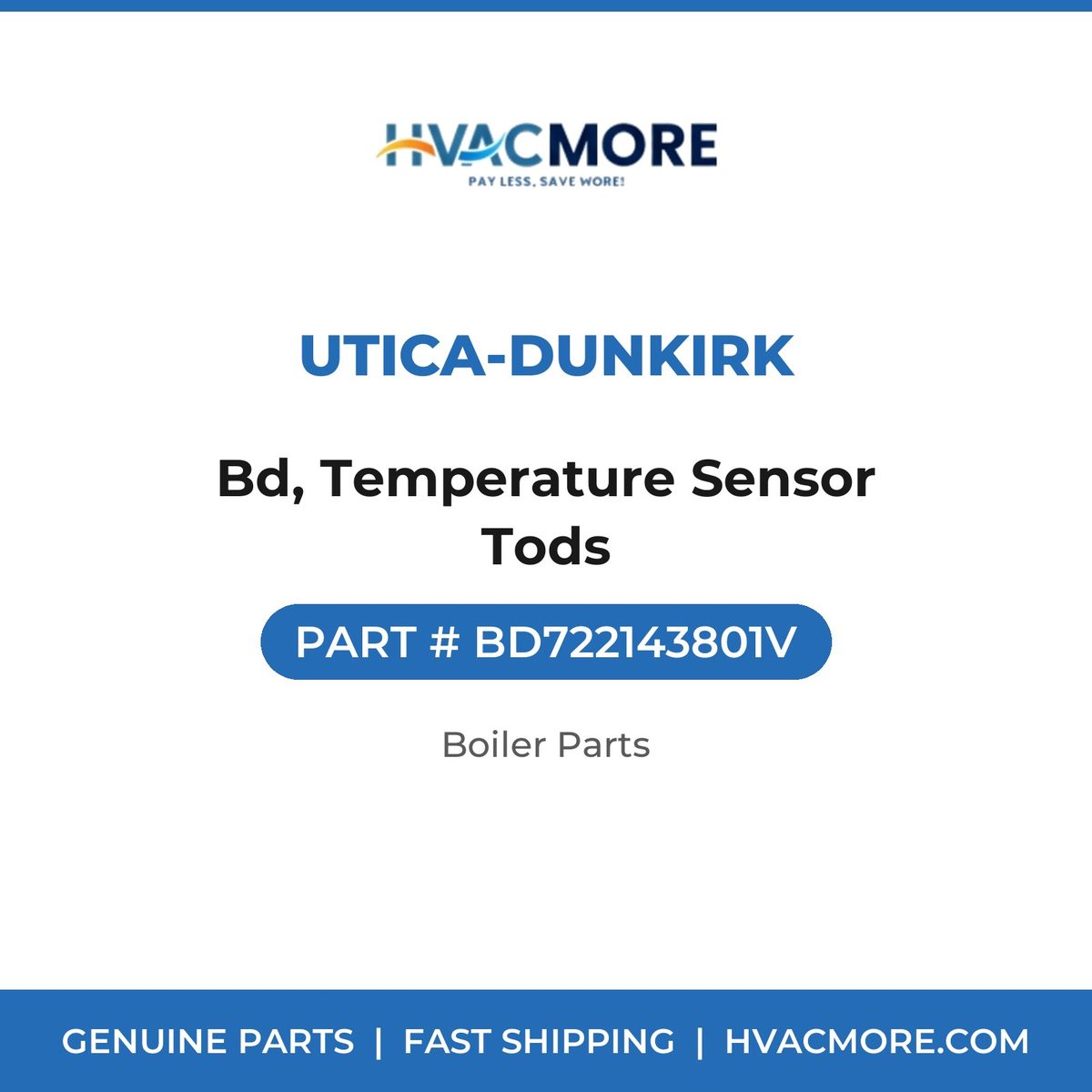Utica-Dunkirk Bd, Temperature Sensor Tods BD722143801V