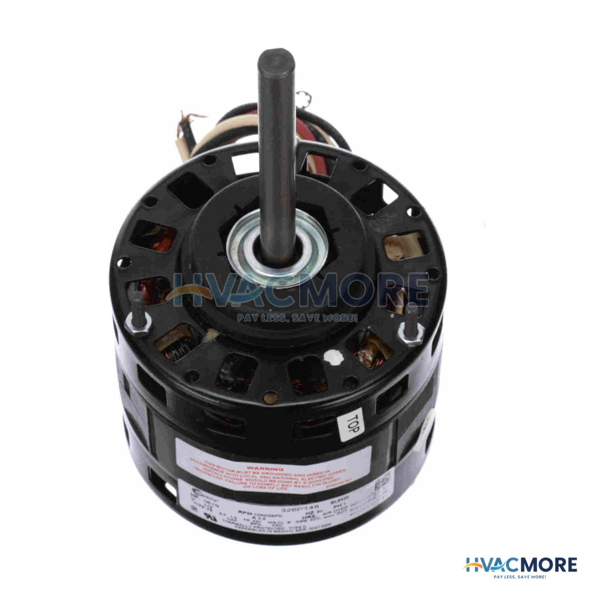 Century 5" 2-SPEED Fan/Blower Motor (115V, 1050 RPM, 1/6, 1/9 HP) BL6420