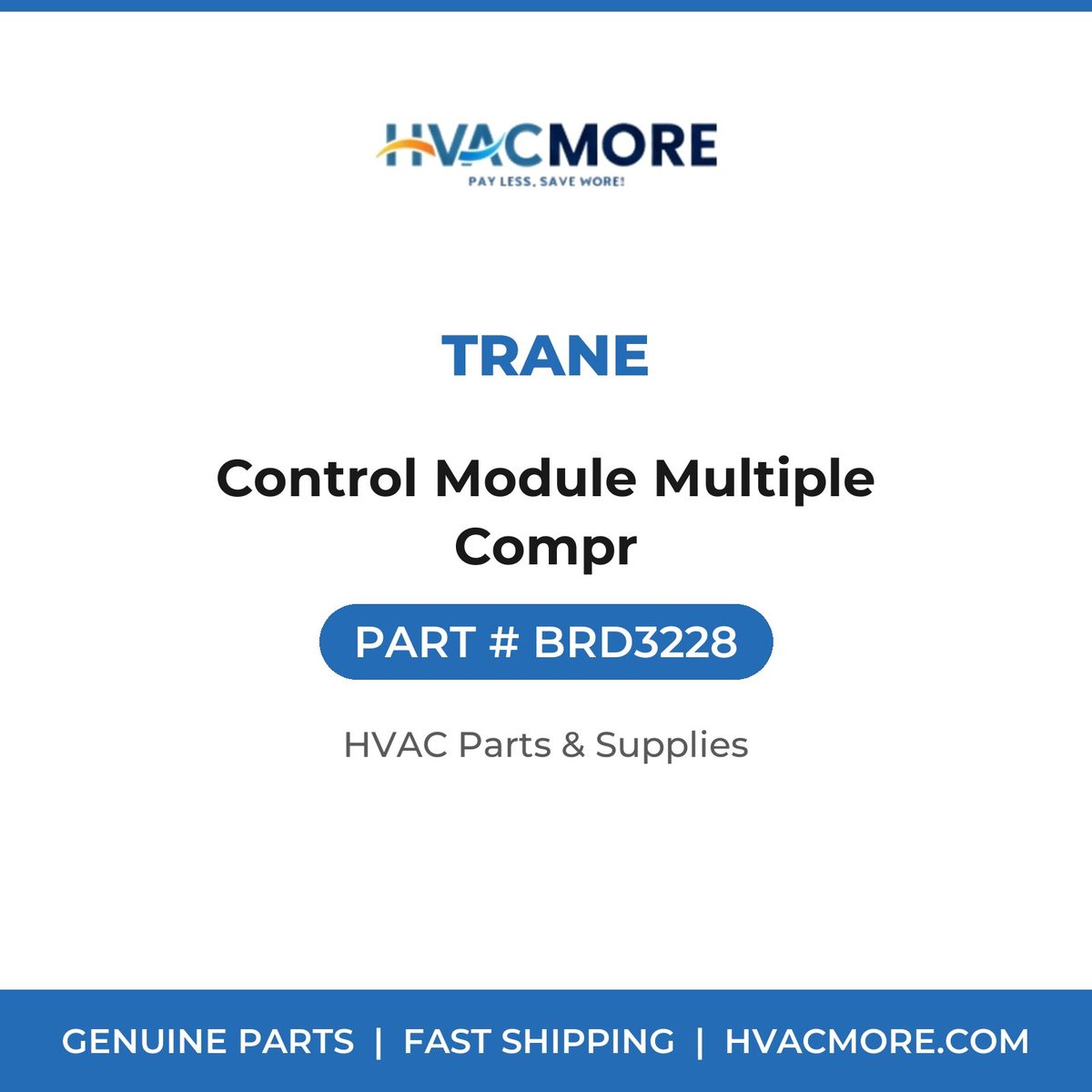 Trane Control Module Multiple Compr BRD3228