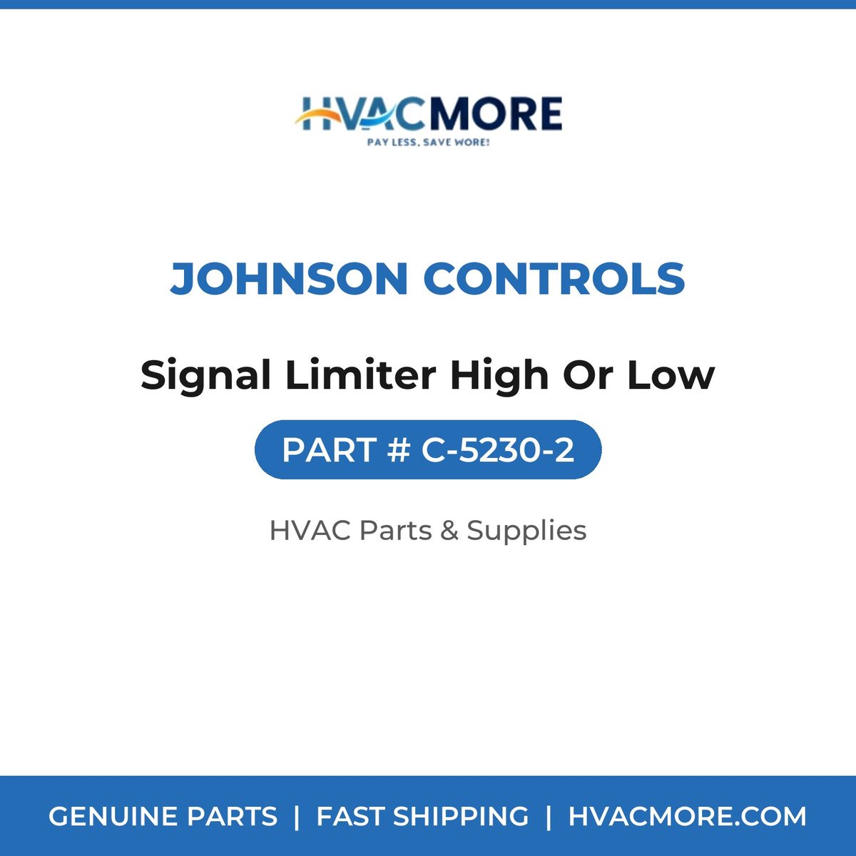 Johnson Controls Signal Limiter High Or Low C-5230-2