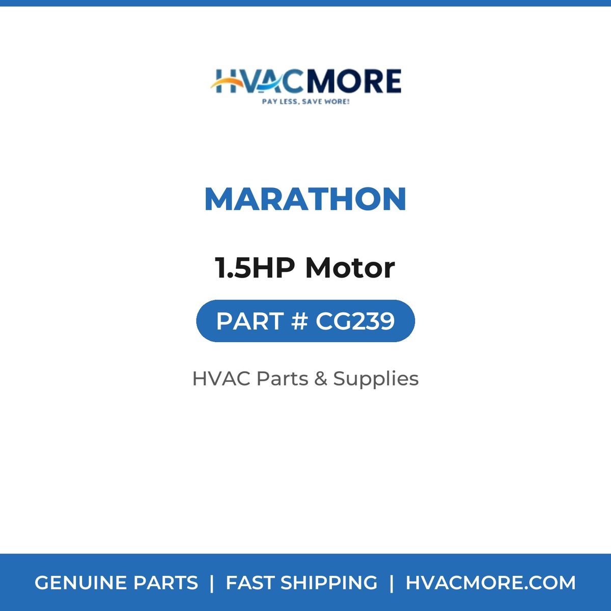 Marathon 1.5HP Motor CG239