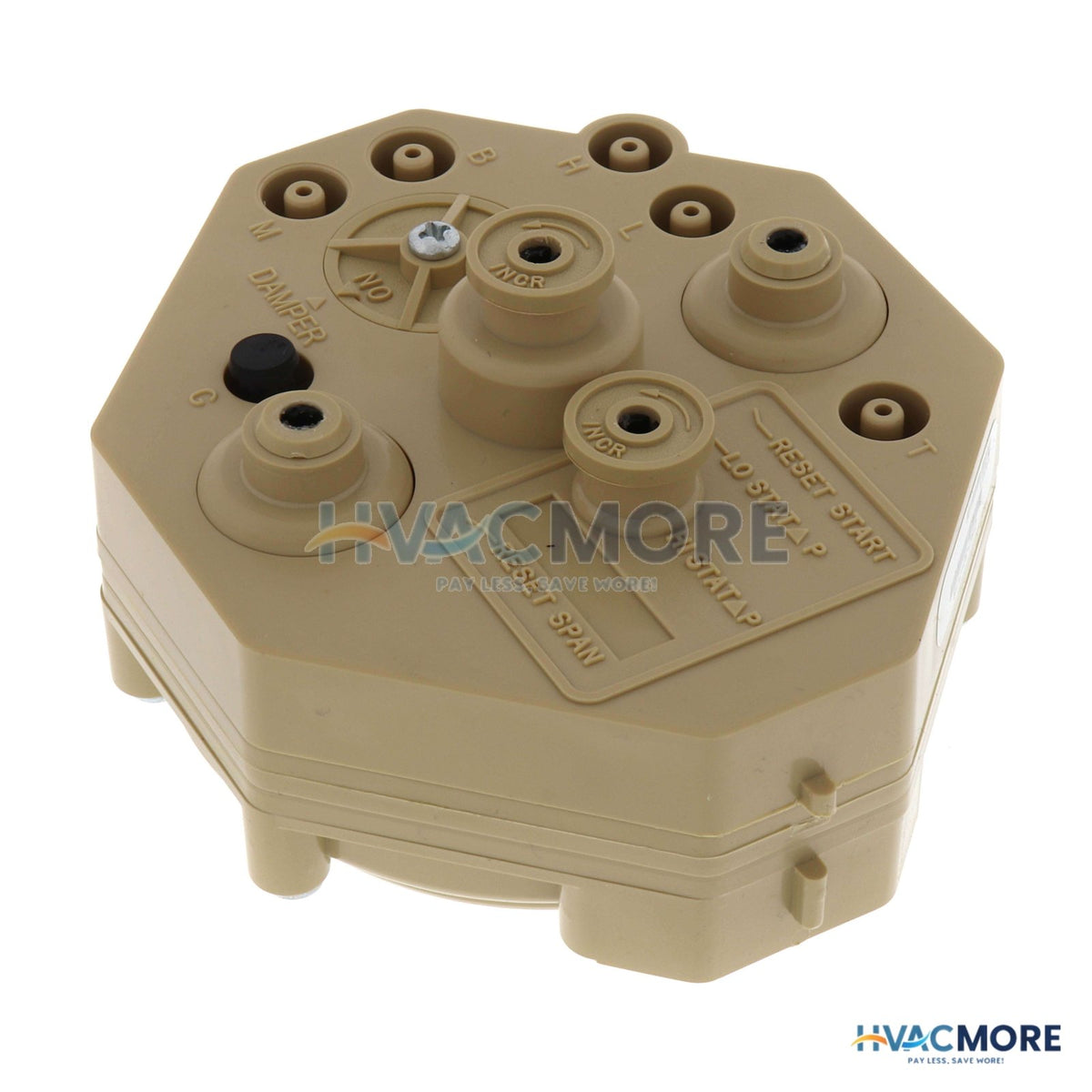 KMC Controls Multi-Function Pneumatic VAV Reset Volume Controller - 0-1" Range, 8 PSI start, "Universal", NO Bracket CSC-3017-16