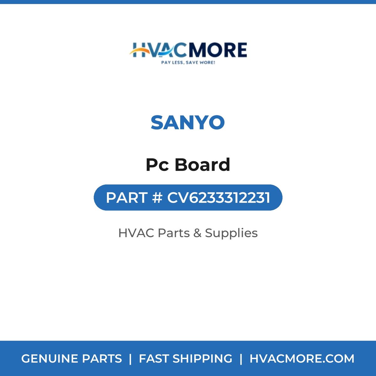 Sanyo Pc Board CV6233312231