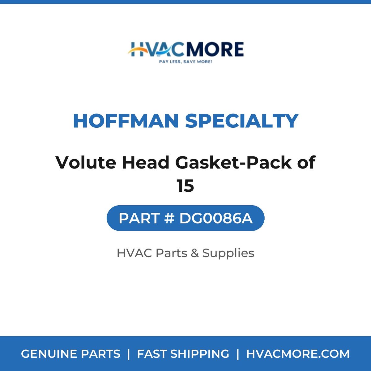 Hoffman Specialty Volute Head Gasket-Pack of 15 DG0086A