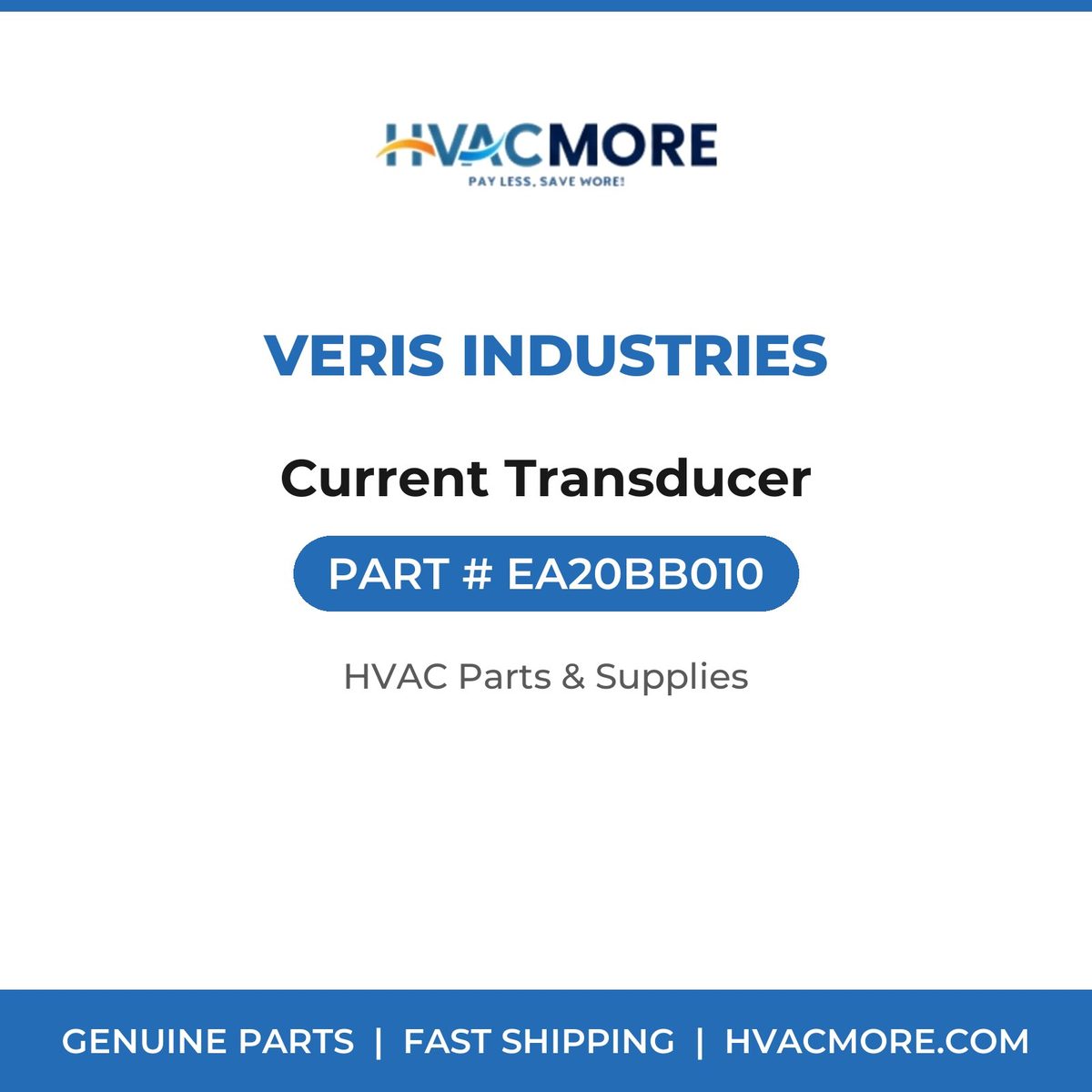Veris Industries Current Transducer EA20BB010