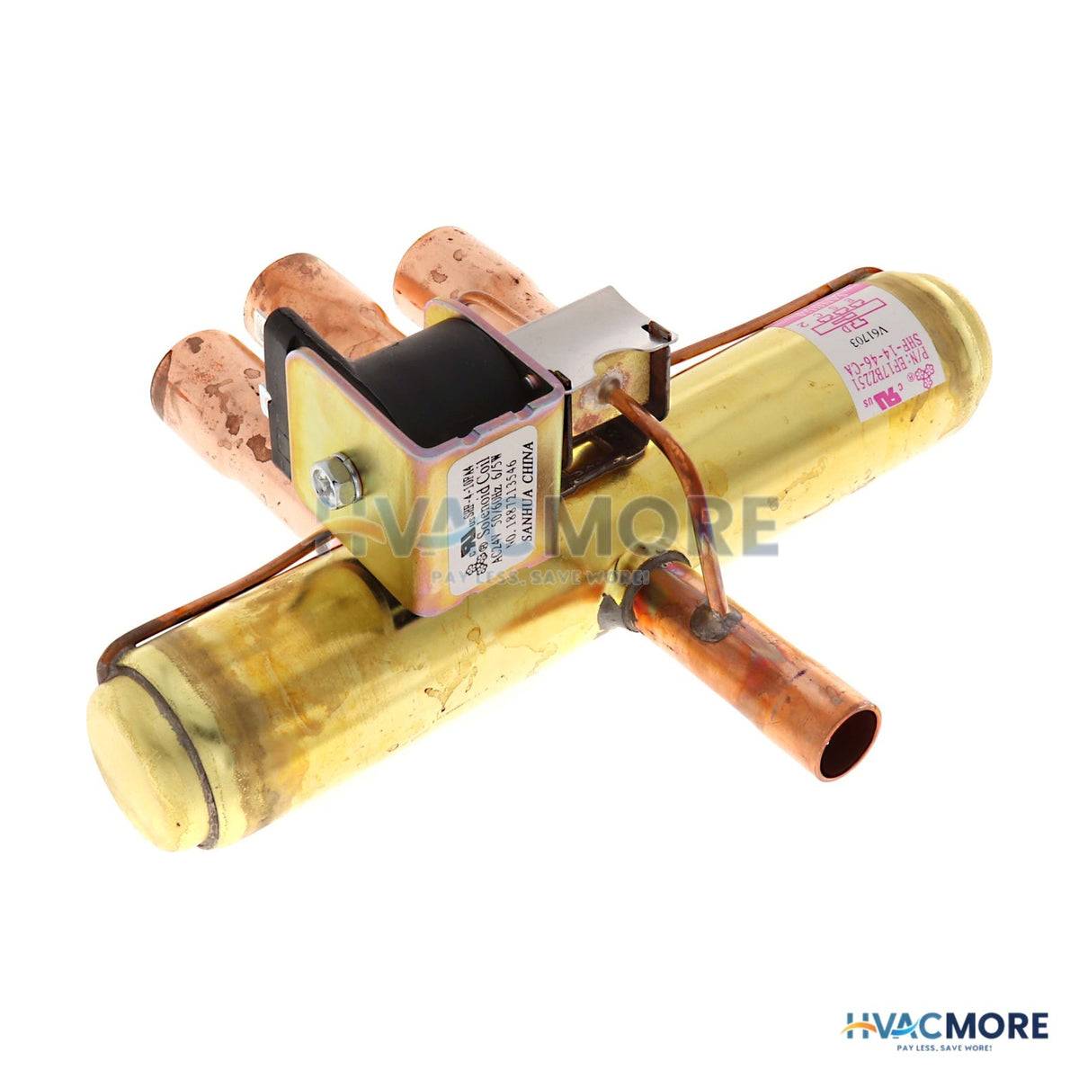 Carrier 1/2" x 3/4" 24V ODF Reversing Valve EF17BZ251