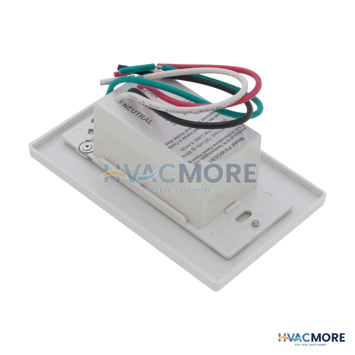 Panasonic Panasonic WhisperControl Condensation Sensor with On/Off Switch, FV-WCCS1-W, White FV-WCCS1-W