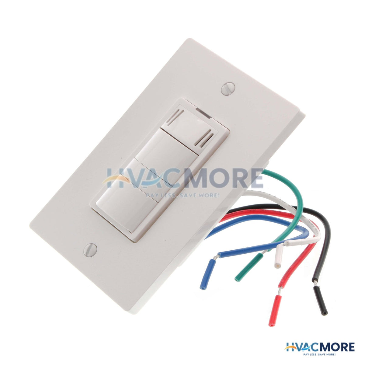 Panasonic Panasonic WhisperControl Condensation Sensor & On/Off Switch W/ Light Control, FV-WCCS2-W, White FV-WCCS2-W
