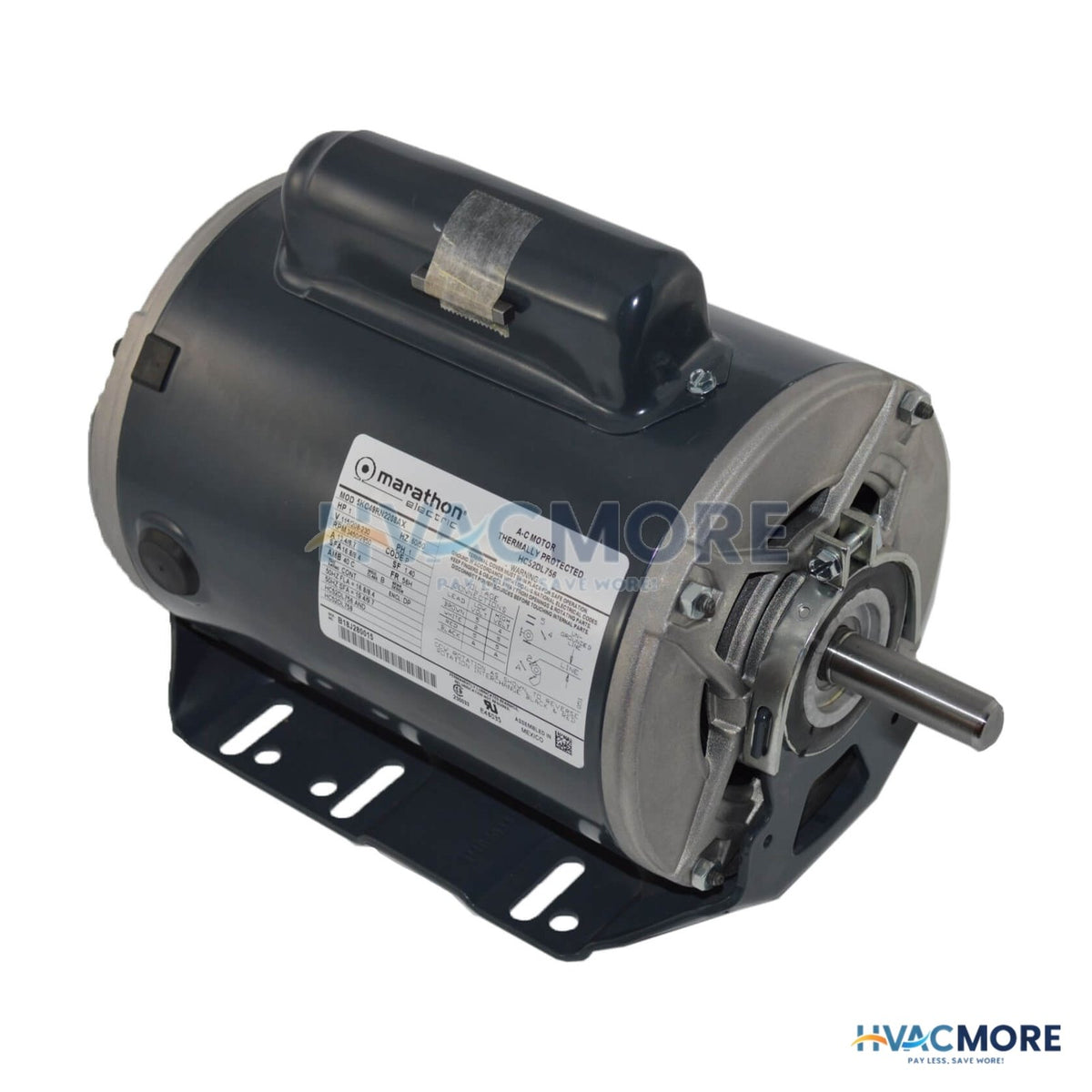 Carrier 115V/208-230V Motor 1HP, 3450RPM HC52DL756