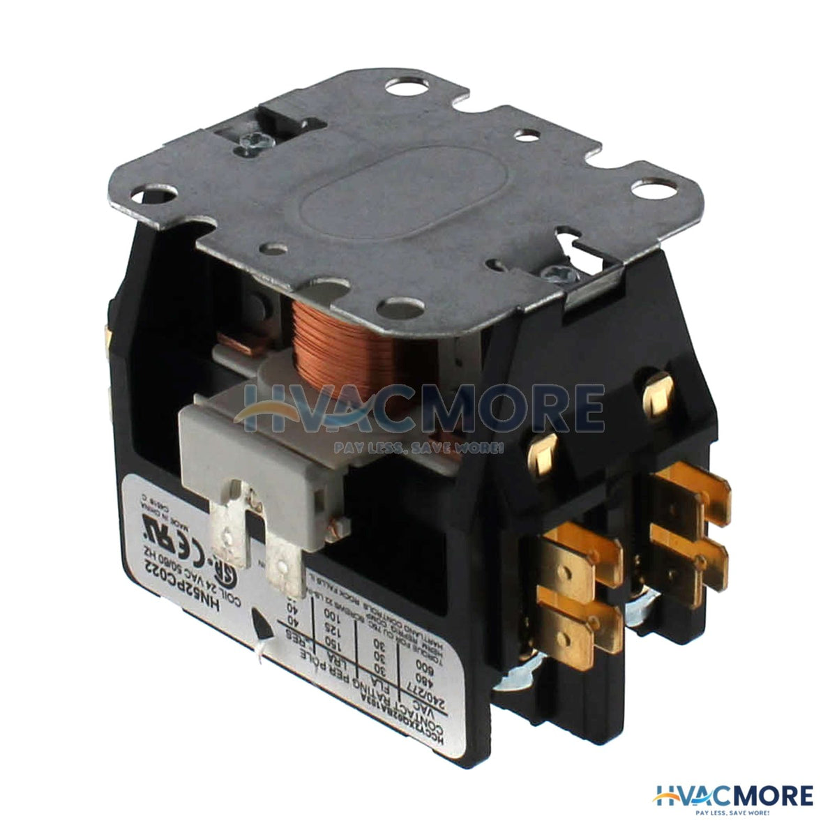 Carrier 2 Pole Contactor, 24V 30 Amp HN52PC022