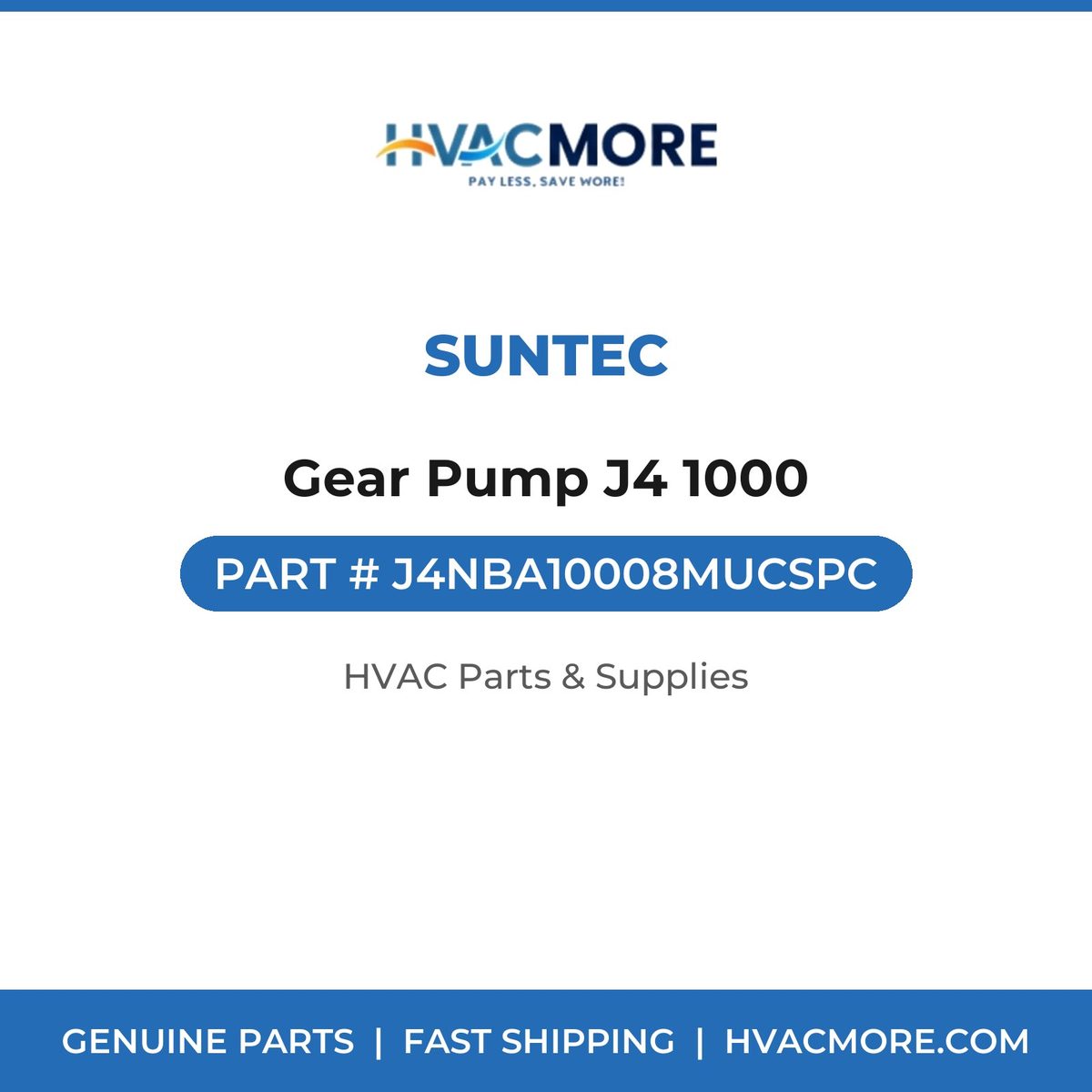 Suntec Gear Pump J4 1000 J4NBA10008MUCSPC