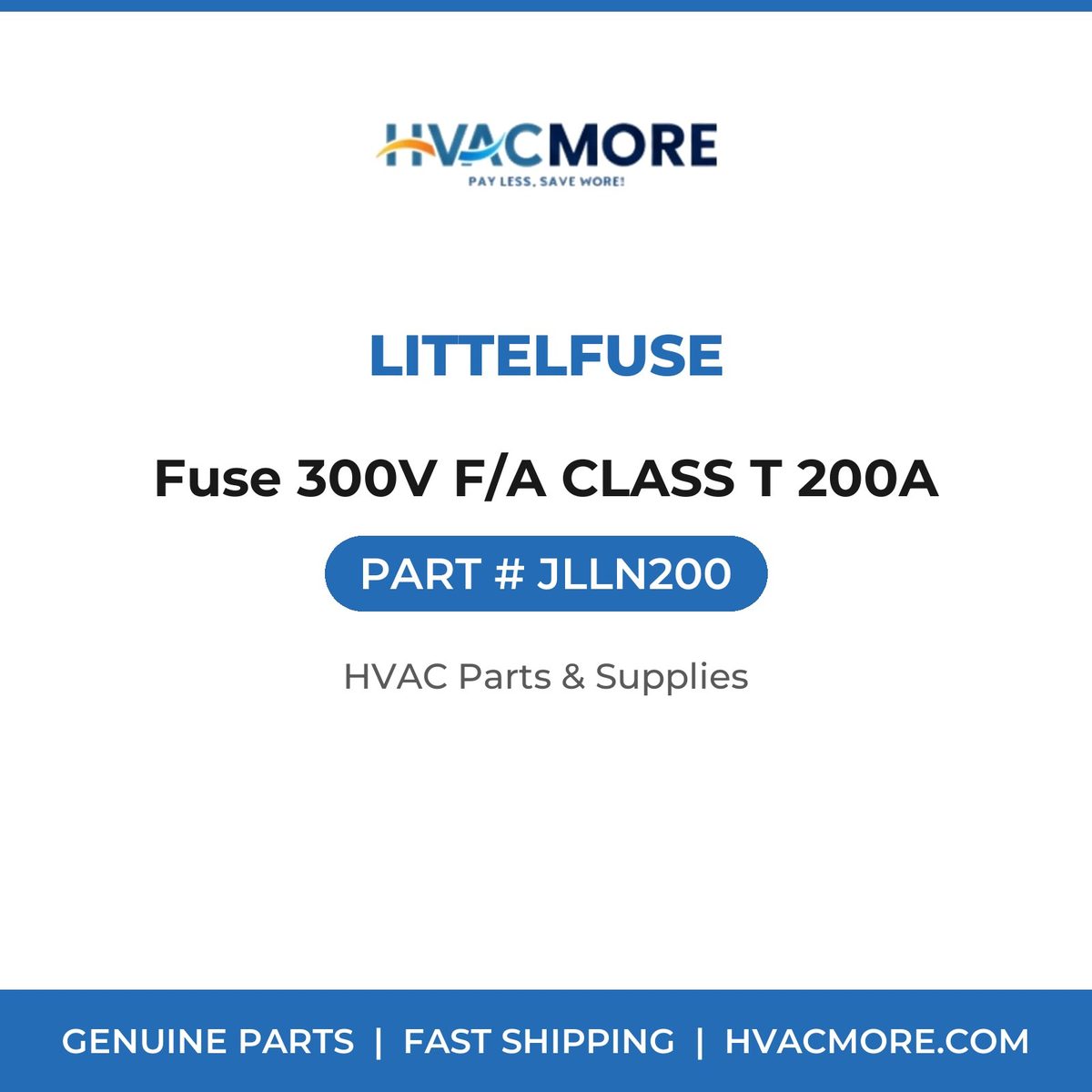 Littelfuse Fuse 300V F/A CLASS T 200A JLLN200