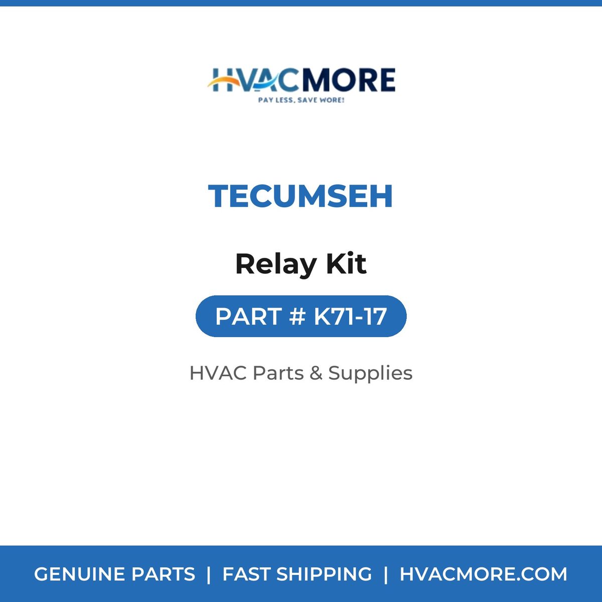 Tecumseh Relay Kit K71-17