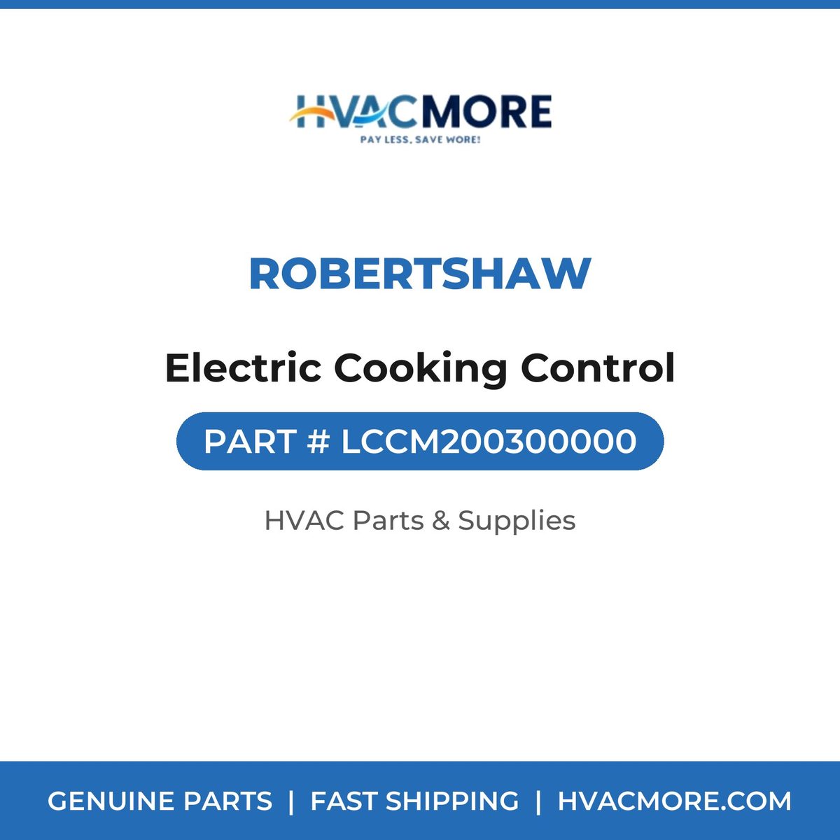 Robertshaw Electric Cooking Control LCCM200300000
