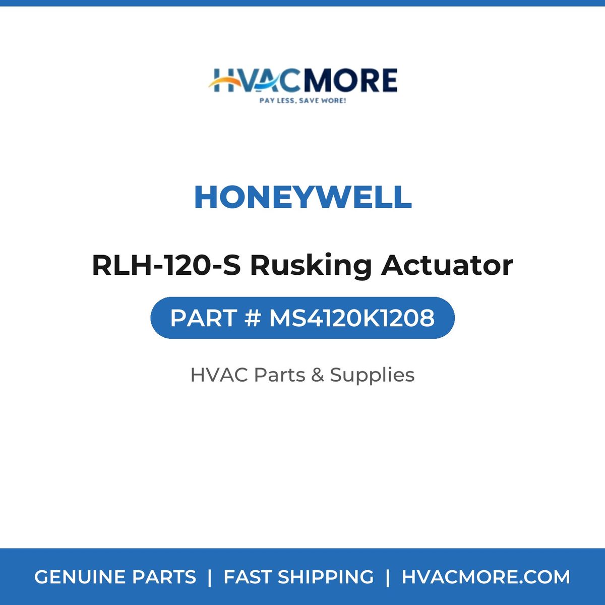 Honeywell RLH-120-S Rusking Actuator MS4120K1208