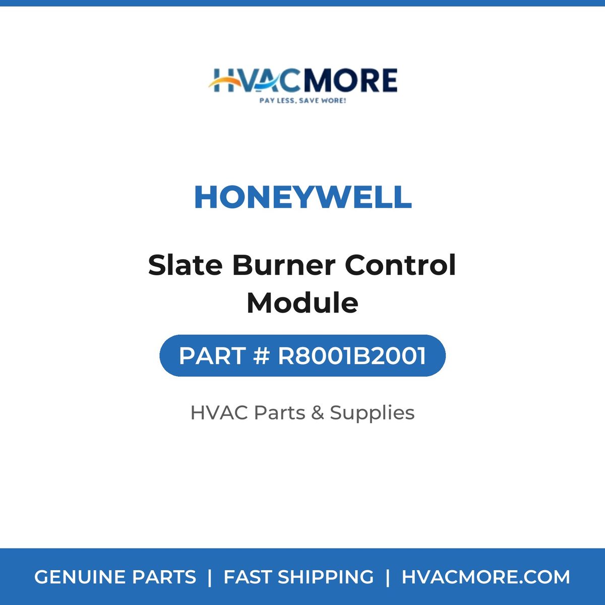 Honeywell Slate Burner Control Module R8001B2001