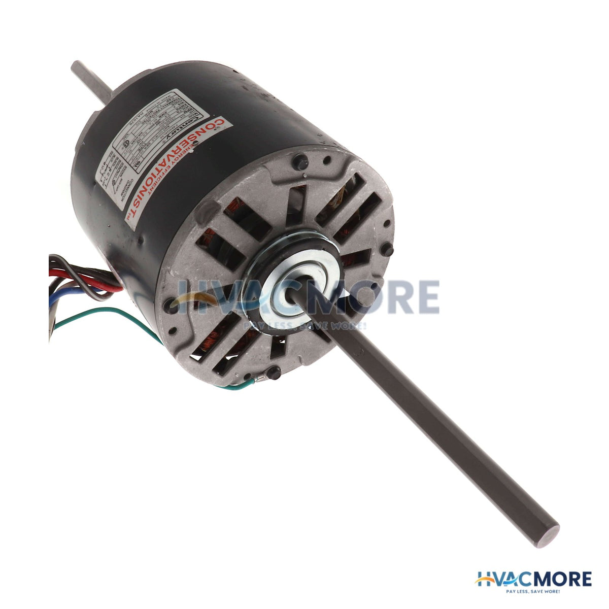 Century 5-5/8" Double Shaft Fan/Blower Motor (208-230V, 1075 RPM, 3/4 HP) RA1076
