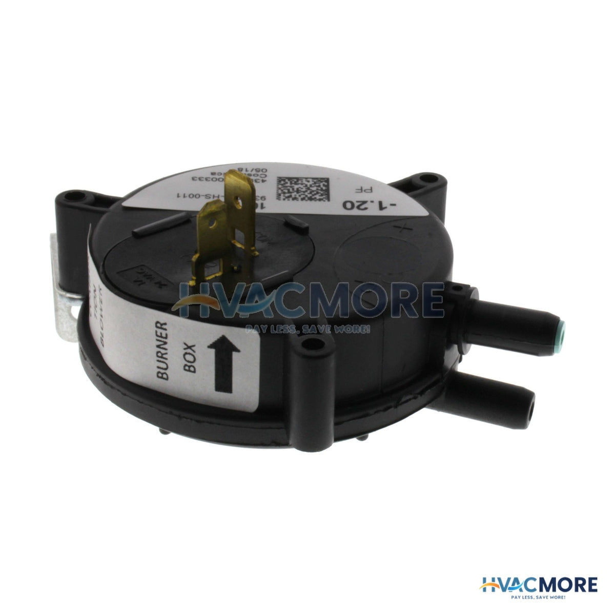 York 1.2" WC SPNO Close On Fall Switch S1-024-35262-000