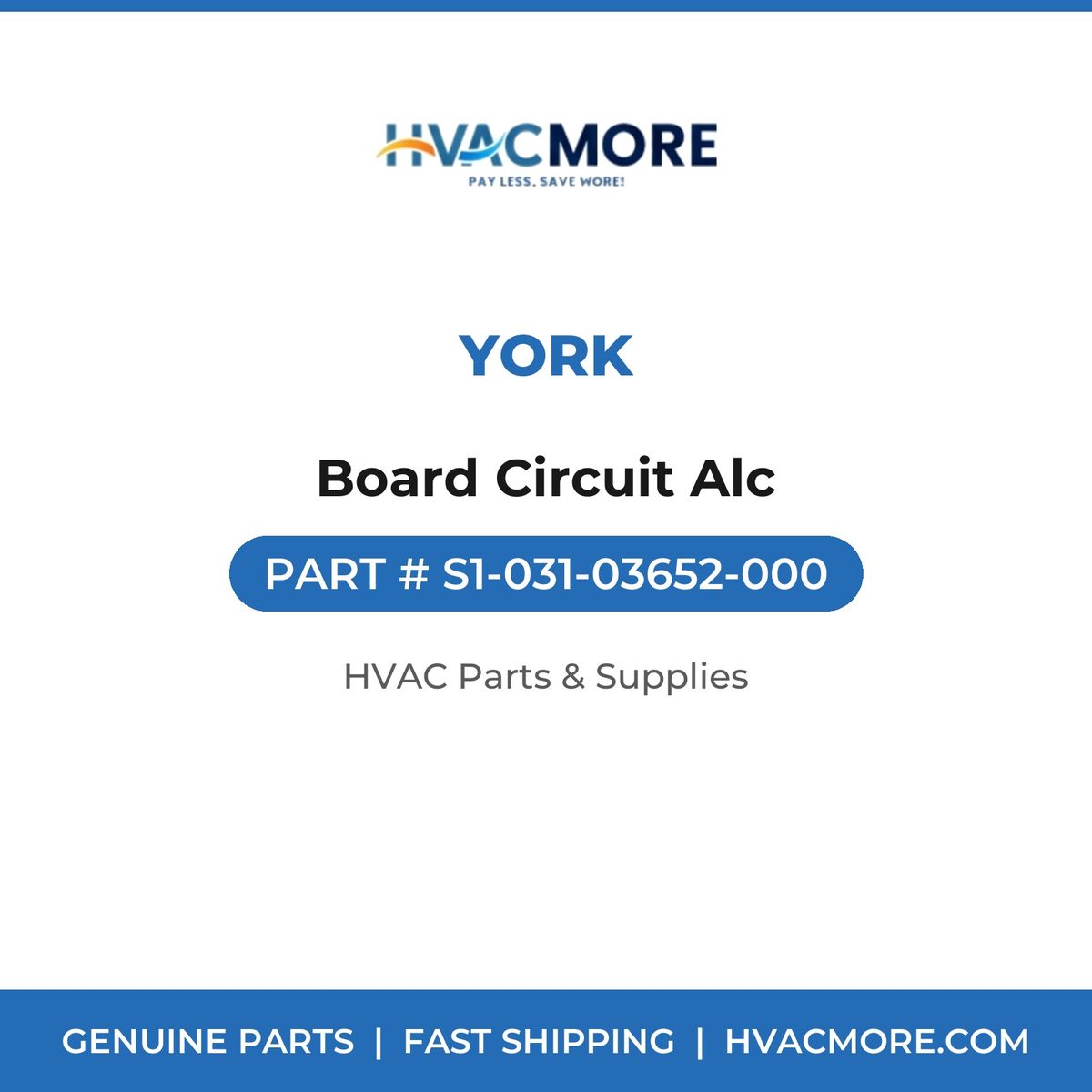 York Board Circuit Alc S1-031-03652-000