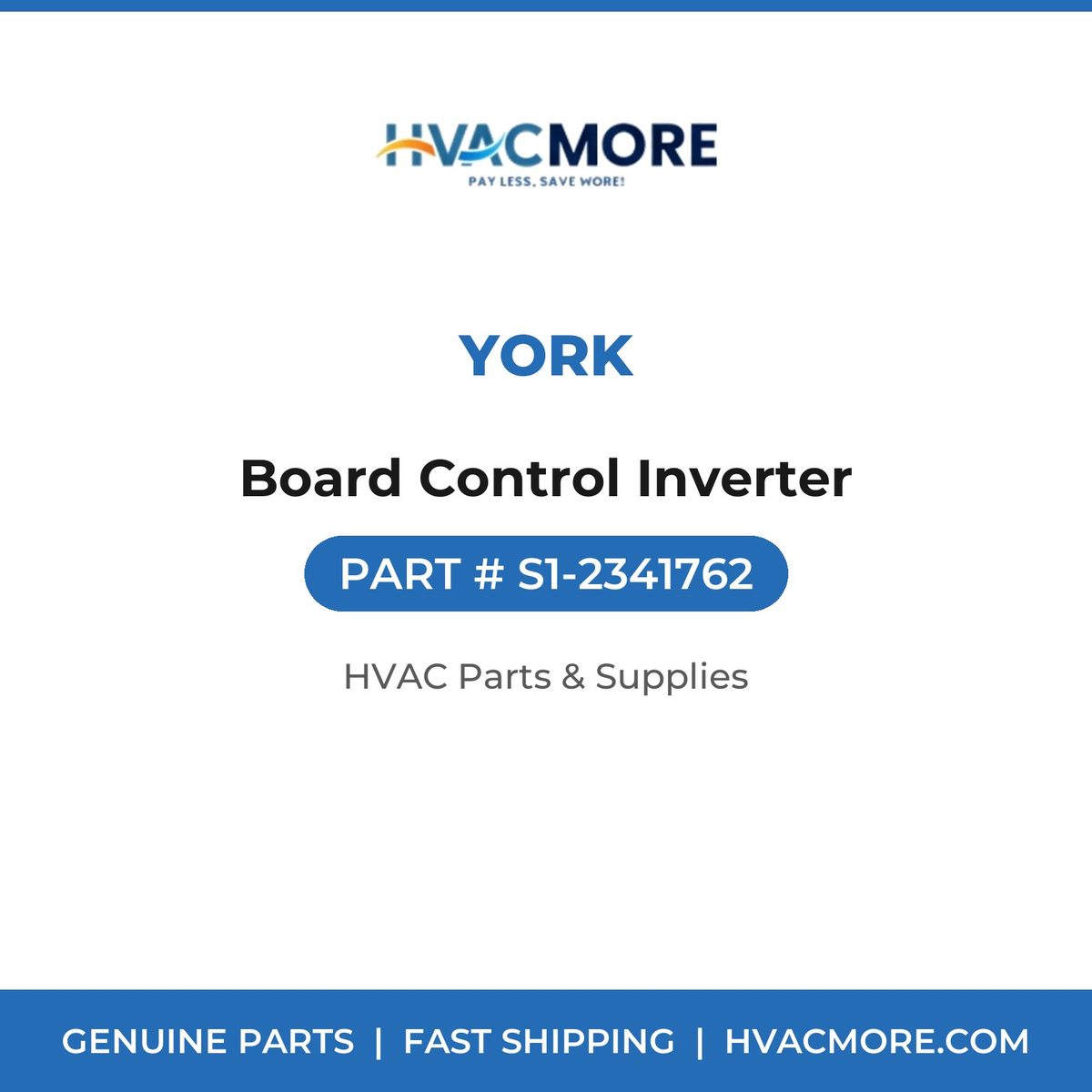 York Board Control Inverter S1-2341762